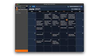 TimeNet Law Calendar View