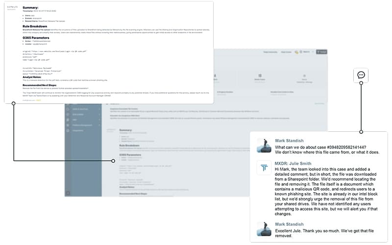 Collaborative MXDR Security