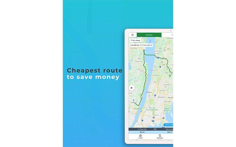 TollGuru Cheapest Route