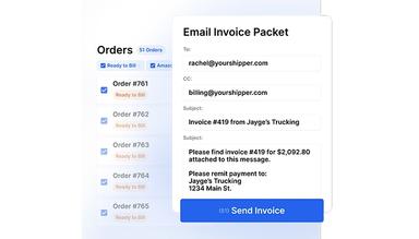 Toro TMS Generate invoices