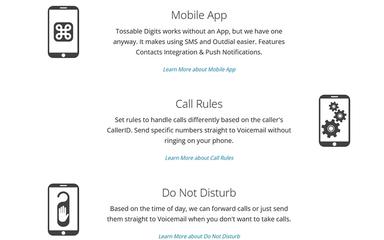 Tossable Digits Mobile App