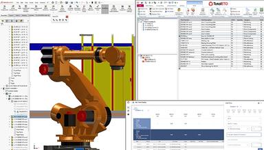 Total ETO Integrates With Solid Works