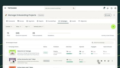 Totango Customer Success Email Campaigns