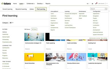 Totara-Dashboard
