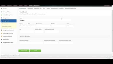 Towbook Maintenance