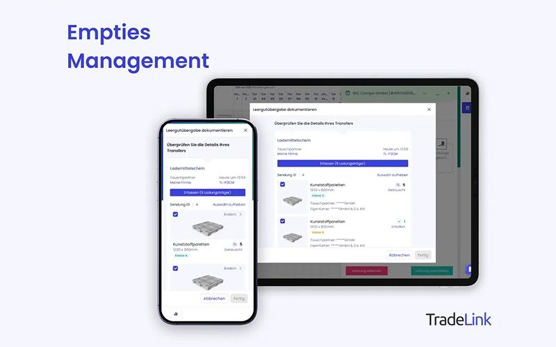TradeLink Emties Management