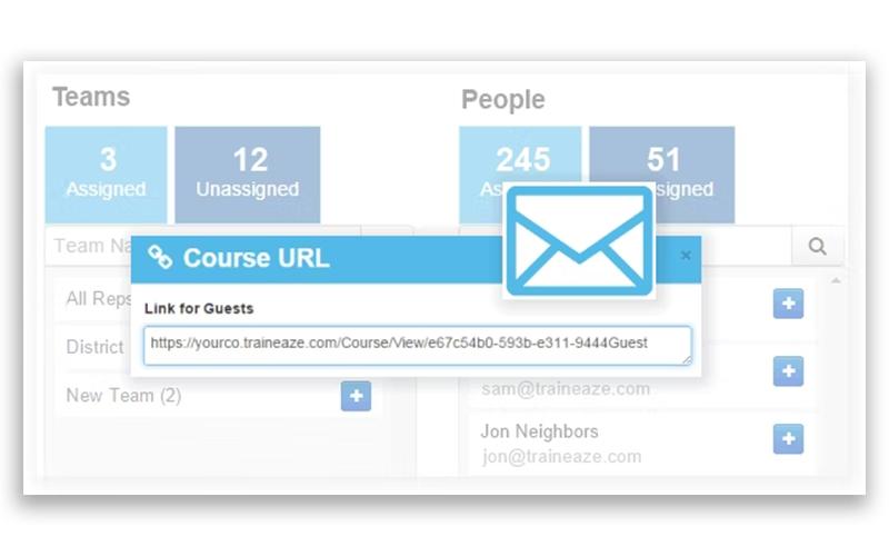 Traineaze Course URL