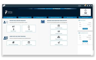 Training Management Software Trainer Communication Portal