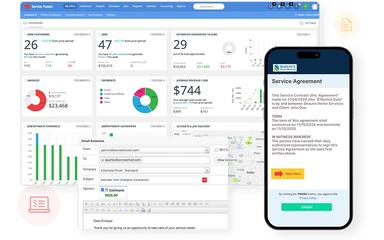 Tree Care Software Dashboard