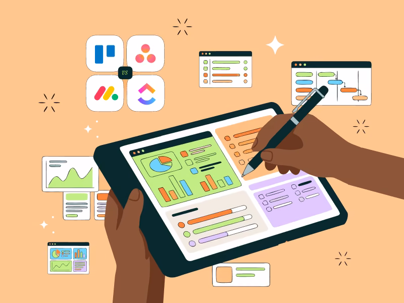 Trello vs Asana vs Monday vs ClickUp: Ultimate Guide (2026)