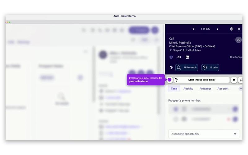 Trellus Auto Dialer