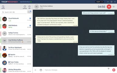 Troop Feature Rich Collaboration App