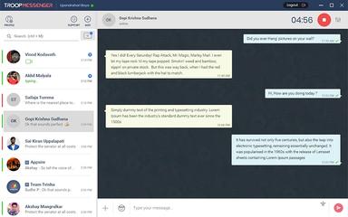 Troop Feature Rich Collaboration App