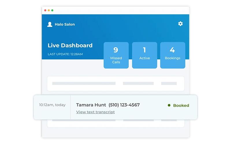 TrueLark Live Dashboard