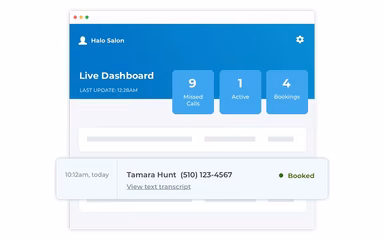 TrueLark Live Dashboard