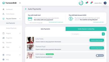 TurnoverBnB auto payments