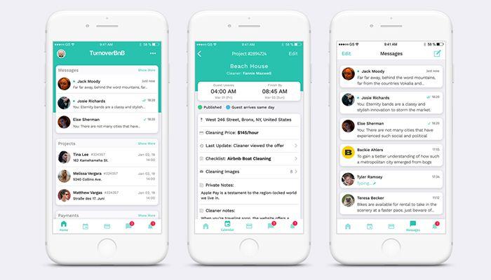 TurnoverBnB mobile app