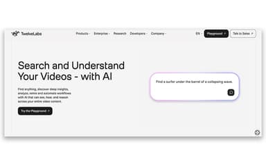 TwelveLabs Ai Videos