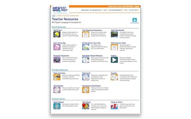 USATestprep Teacher Resources