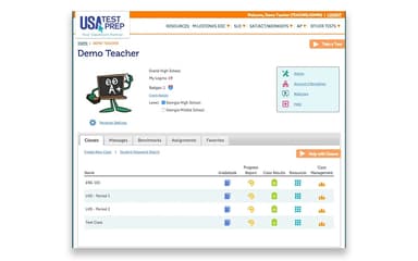USATestprep Demo Teacher