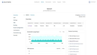 UTunnel VPN Server Management