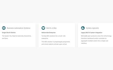 Unify Energy Solutions Features