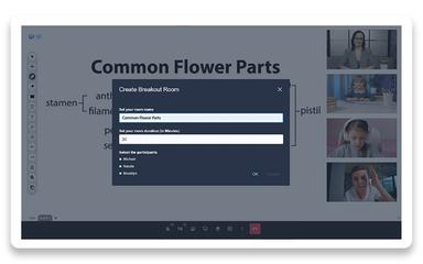 Unik LMS Create Breakout Room