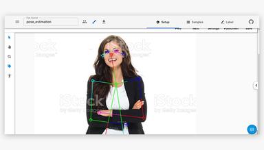 Universal Data Tool Annotate Human Shapes with Lines and Points