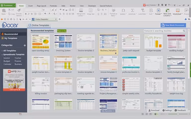WPS Office Templates