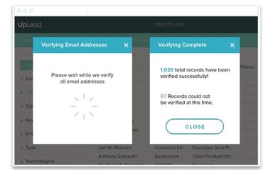 UpLead Email Verification