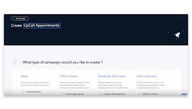 Upcall create appointments
