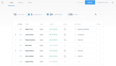 Upcall dashboard