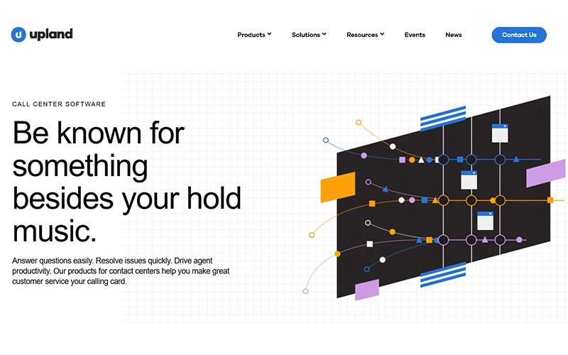 Upland Software Home Page