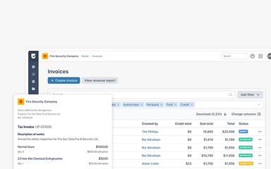 Uptick Billy & invoicing
