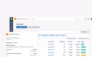 Uptick Billy & invoicing