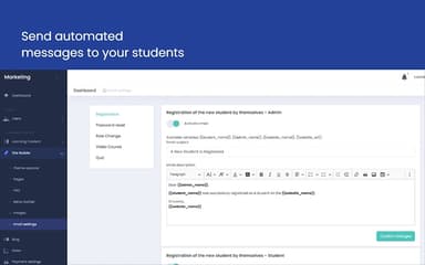 Uteach Send Automated Messages