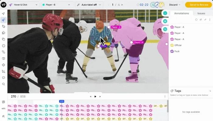 V7 Auto Annotation Features