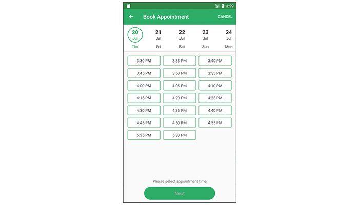 VSee Book Appointments