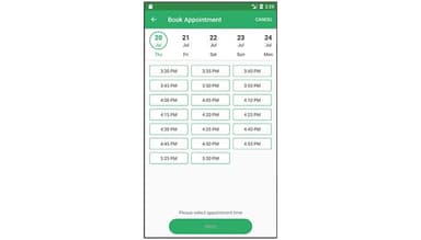 VSee Book Appointments