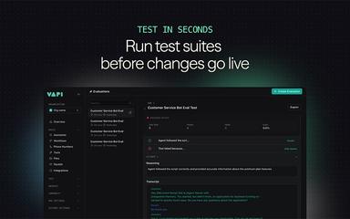 Vapi Run Test Suites