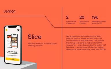 Vention Online Pizza App