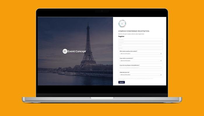 Ventla Invite Easy Integrated Registration