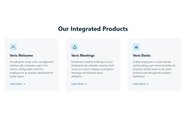 Veris Our Integrated Products