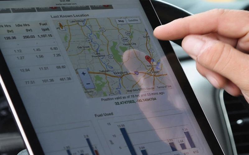 Vermeer Fleet Management Maps