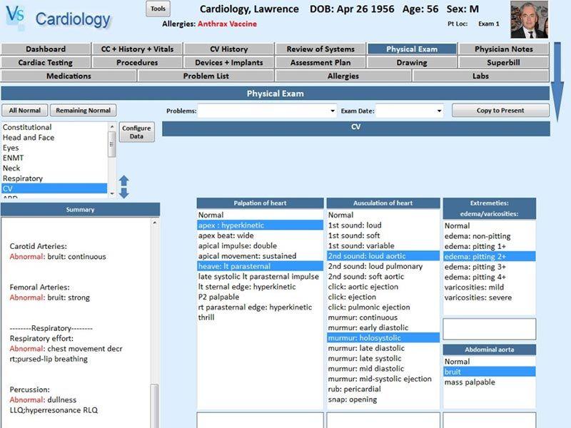 VersaSuite view patient record