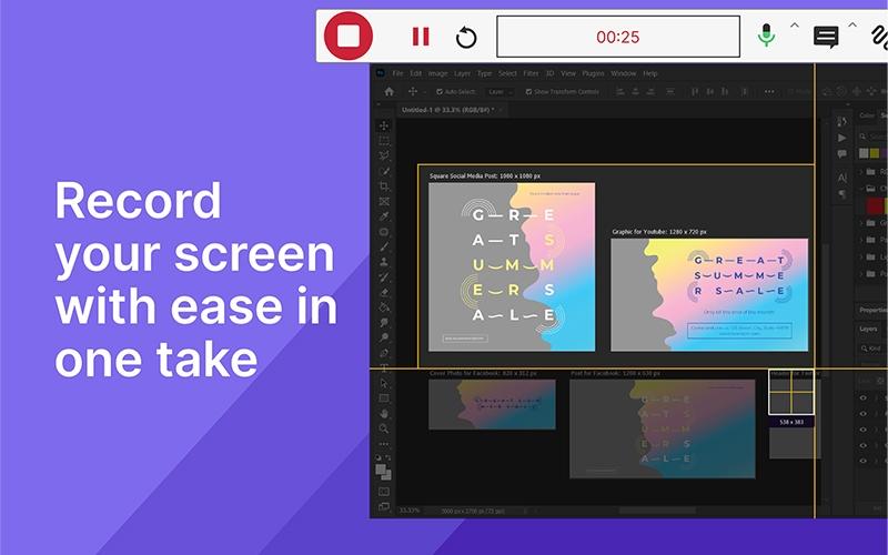 VideoCom Record Your Screen