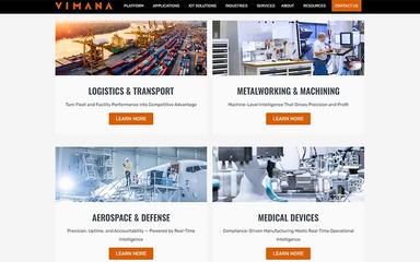 VIMANA Industries We Serve