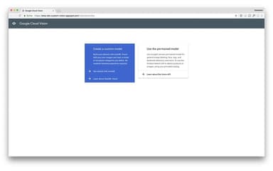 Google Vision Ai Model Creation