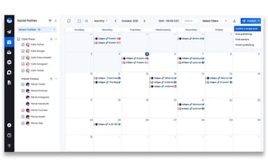 Vista Social — Publishing Calendar