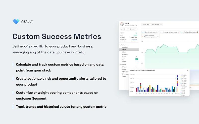 Vitally Customer Success Metrics